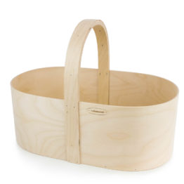 Plywood basket