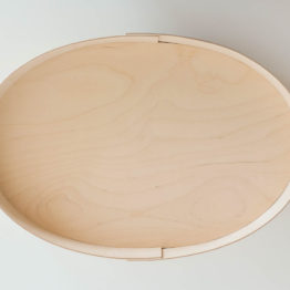 Plywood tray