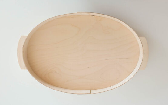 Plywood tray