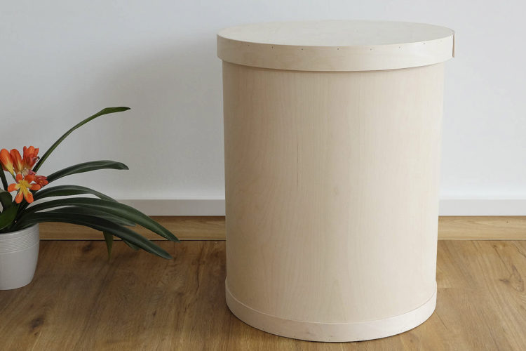 Plywood barrel