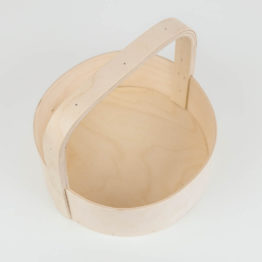 plywood basket